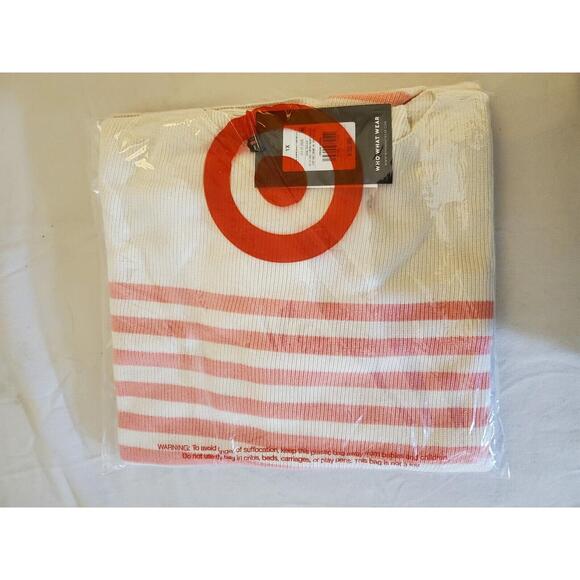 Striped Cream and Pink Sweater - Picture 7 of 7